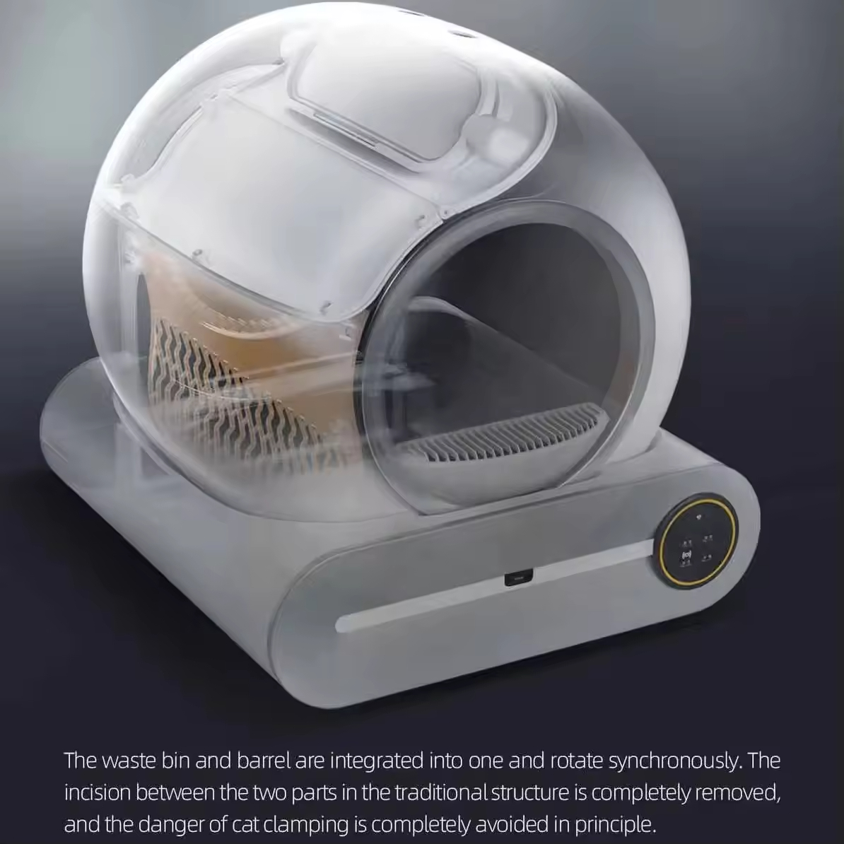 Smart Self Cleaning Cat Litter Box Automatic Cat Litter Box With WIFI APP Control for Cats
