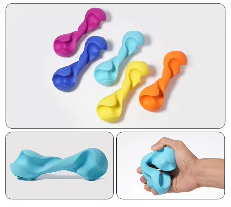 Good Price Rubber chew toy bone no stuffing industructibal large toughest dog toys for aggressive Pet Toy