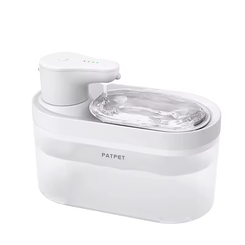 Custom Electric Smart Pet Drink Fountain Cat Water Feeder Indoor Automatic Filter Water Drink Dispenser USB for Dog Cat