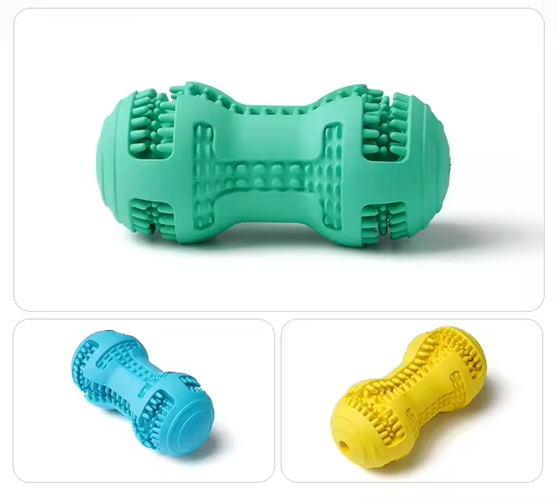 Wholesale dog toys durable natural rubber dog tooth cleaning toys Pet Interactive & Movement Toys Competitive price