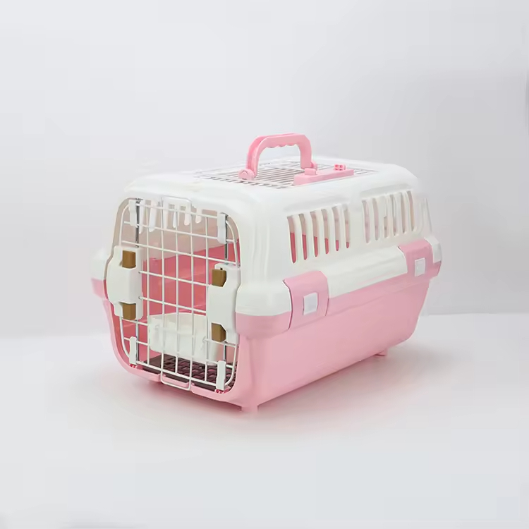 New Style Portable Pet Carriers Bag Colorful Chrome Lock Breathable Pet Travel for Cats Carriers Pet Air Box
