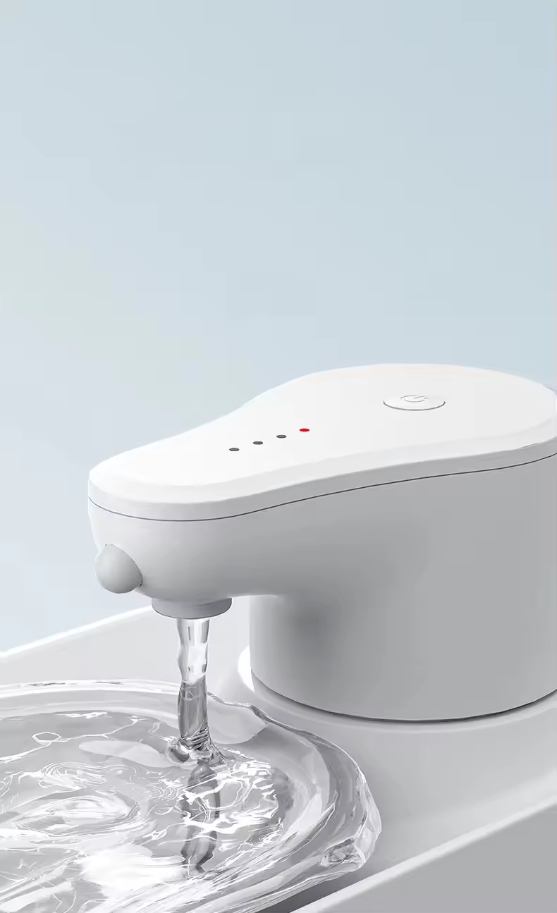 Custom Electric Smart Pet Drink Fountain Cat Water Feeder Indoor Automatic Filter Water Drink Dispenser USB for Dog Cat